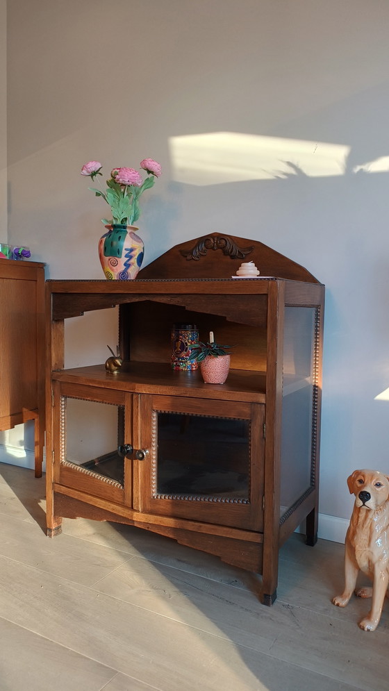 Image 1 of Bellissima vetrina Art Déco della scuola di Amsterdam