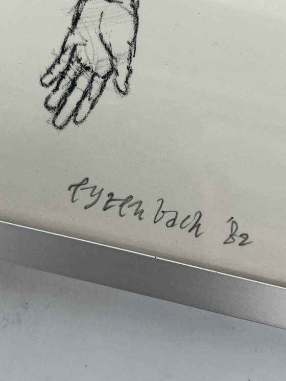 Image 1 of Painting (etching) by Tom Eyzenbach - Studying