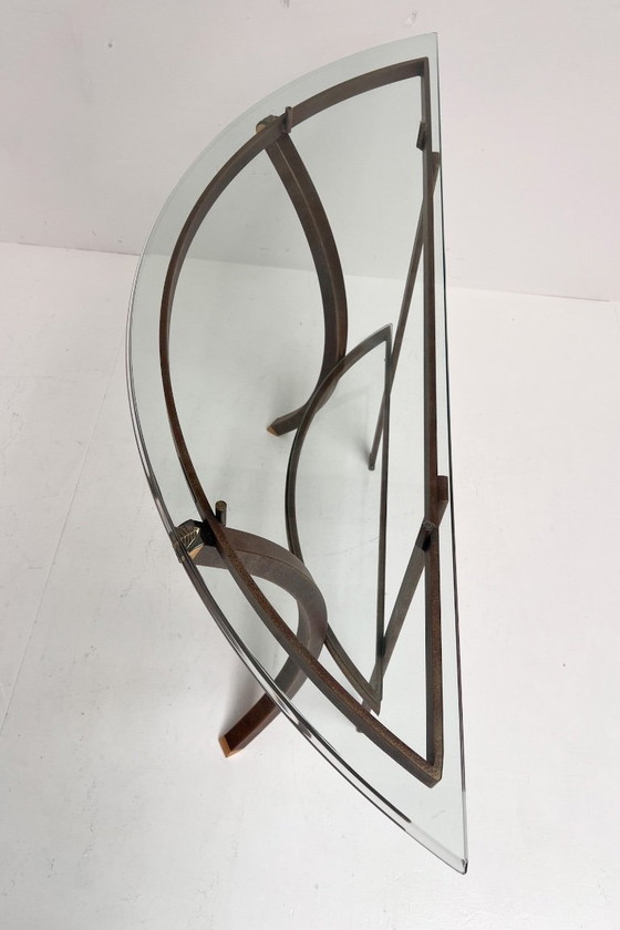 Image 1 of Beistelltisch im Art-Deco-Stil von Pierre Vandel, 1960er Jahre