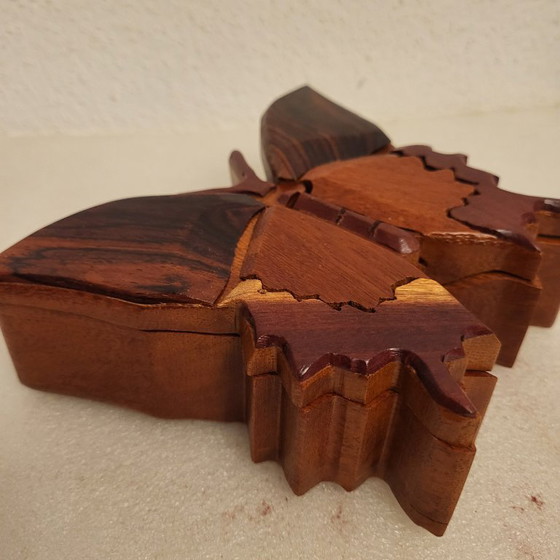 Caja de joyería de madera con rompecabezas de mariposa – Papillon, Objetos decorativos (photo 8 of 8)