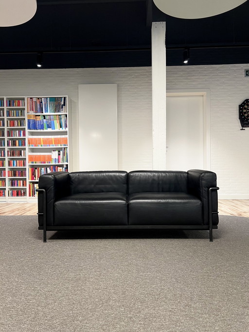 Cassina Lc3 2-Zit Full Black Edition