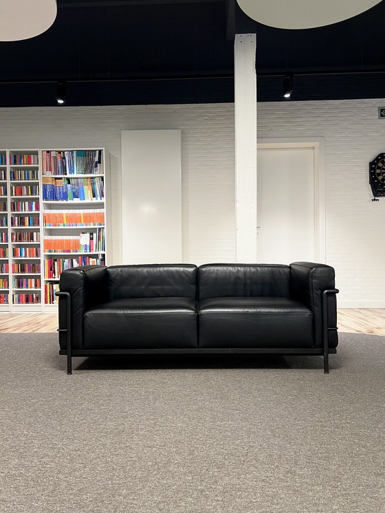 Image 1 of Cassina Lc3 2-Zit Full Black Edition