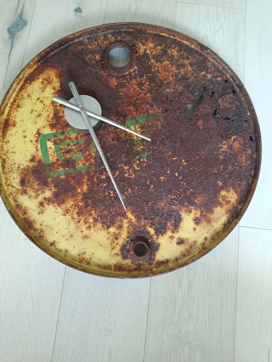 Image 1 of Industrial Wall Clock (Upcycled)