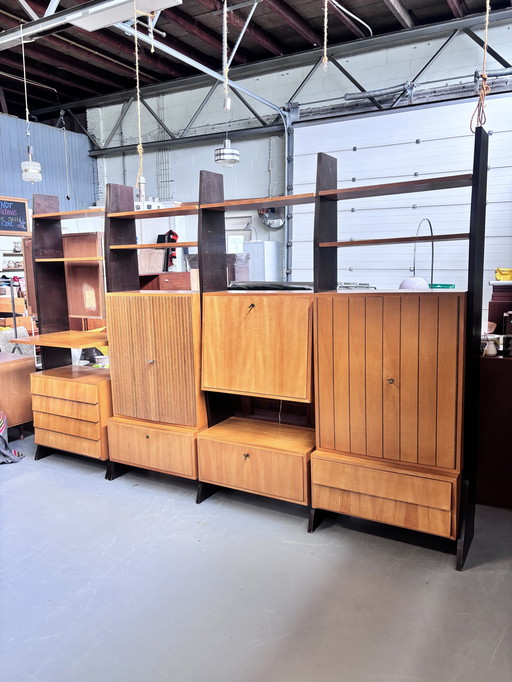 Vintage design erich stratmann wandkast