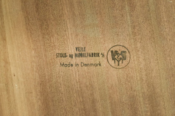Image 1 of Mesa de centro de teca danesa de mediados de siglo de Henning Kjærnulf para Vejle Møbelfabrik, 1960
