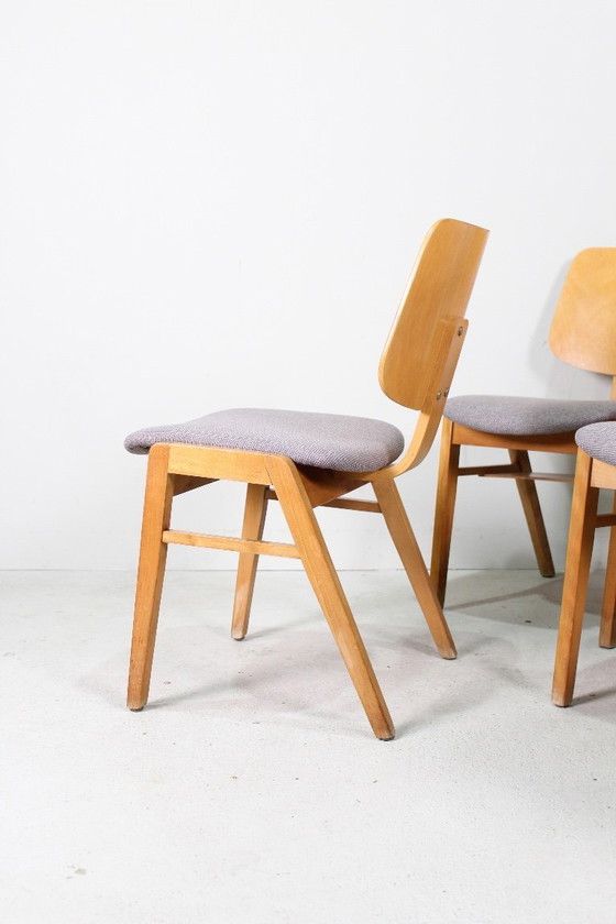 Image 1 of Set di 7 sedie da pranzo vintage