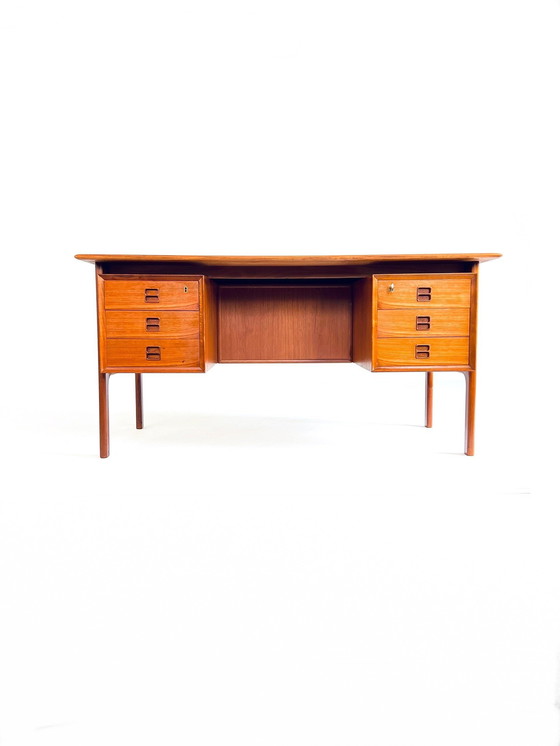 Image 1 of Bureau en teck, Erik Brouer, Brouer Møbelfabrik '60