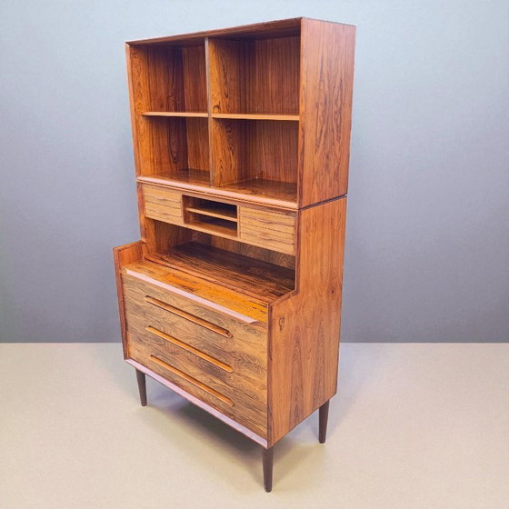 Image 1 of ejvind johansson secretaire rosewood ivan Gern denmark 1960s