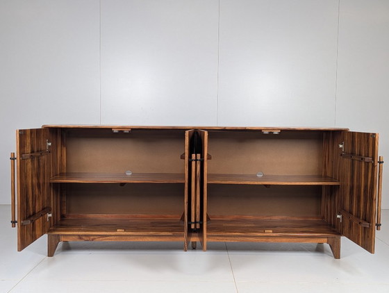 Image 1 of Luxe Japandi dressoir | Massief rain tree wood | 198 cm |