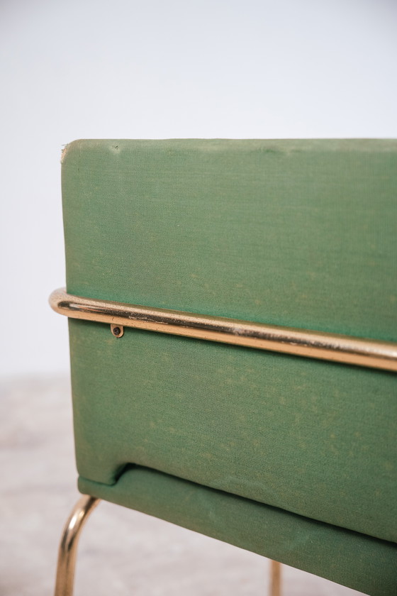 Image 1 of Set 4 Sedie Hollywood Regency Vintage Design Anni 70 Modernariato Chairs