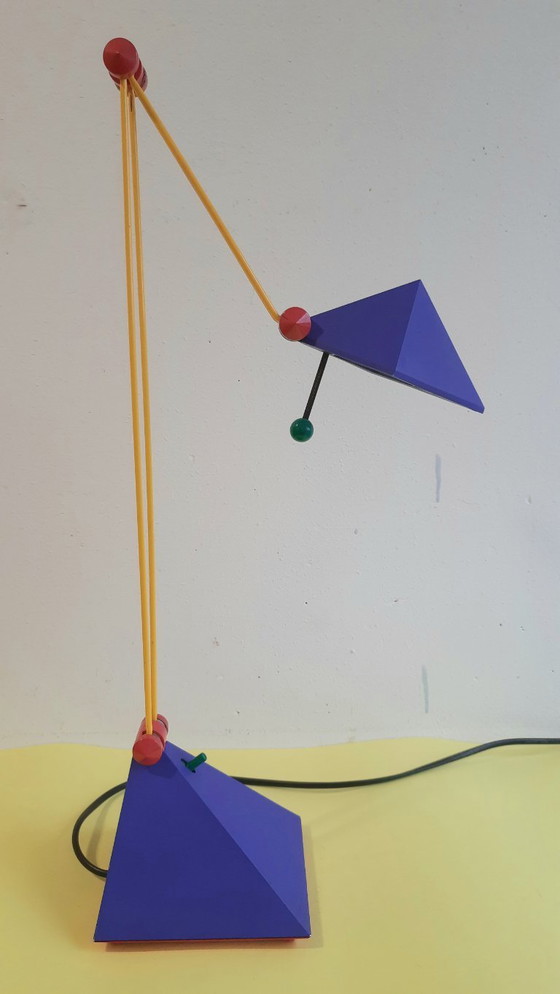 Image 1 of Table lamp Lungean & Pellmann, Brilliant Leuchten, Memphis style