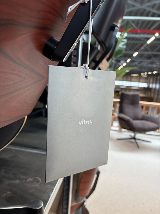 Image 1 of Vitra Eames Lounge Chair + Ottoman - Calma Brandy