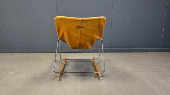 Image 1 of Vintage G1 rocking chair by Pierre Guariche, 1950s