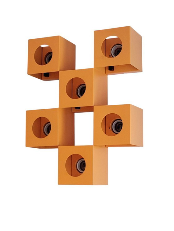 Image 1 of 6x Philips cube wall lights
