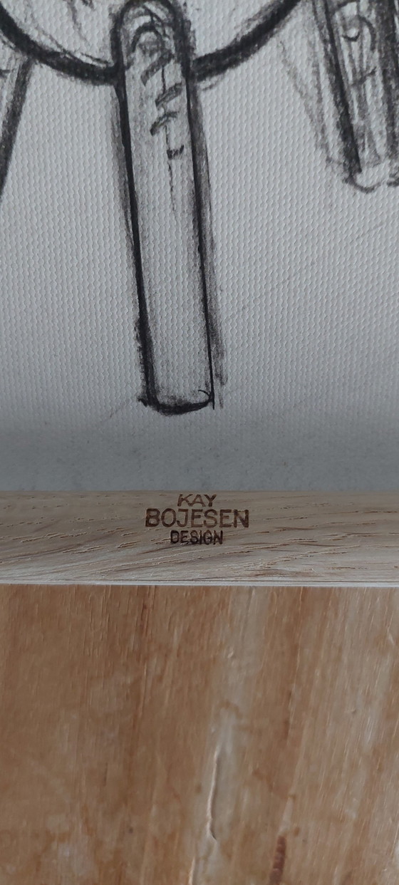 Image 1 of Kaj Bojesen zebra canvas 