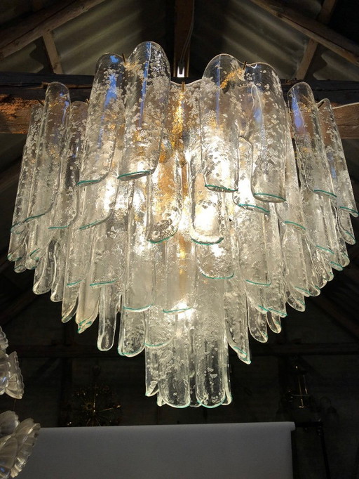 Barbini chandelier rare 1970’s by Alfredo Barbini