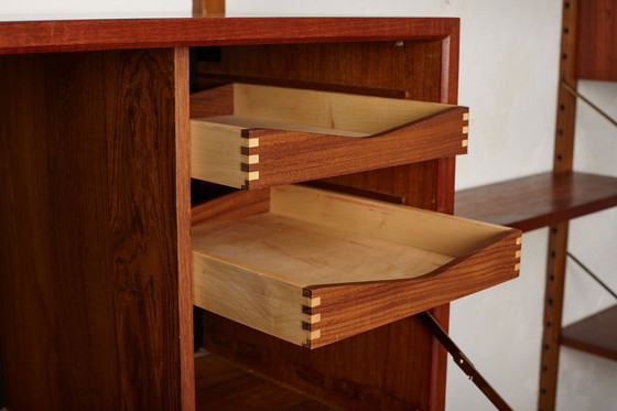 Image 1 of Royal System Wall Unit Designed by Poul Cadovius for Cado, Denmark 1950’s