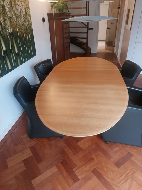 Image 1 of Arco extendable table cherry wood