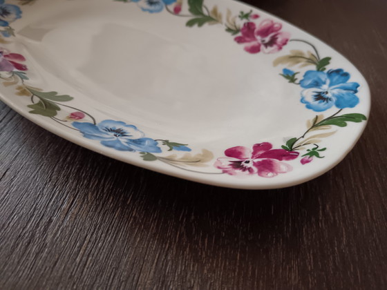 Image 1 of 3 assiettes de service de la marque Dauer C P Désirée - années 1940-1950