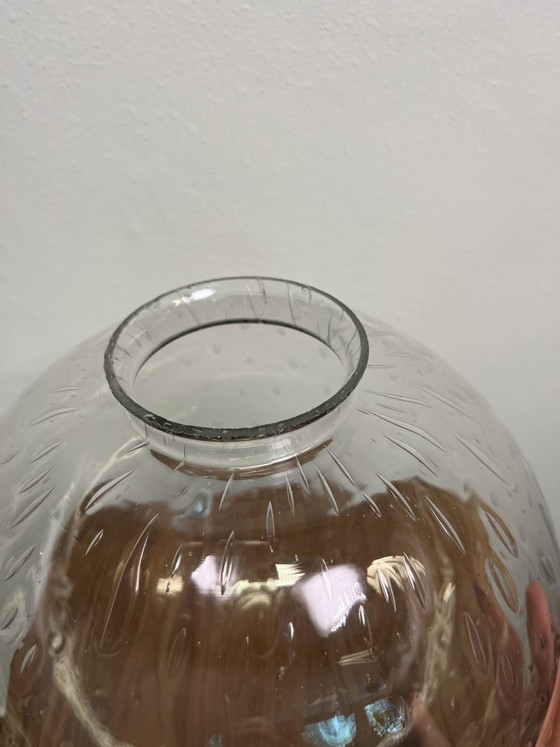 Vintage RAAK Amsterdam Bubble Glass Globe Hanglamp – Dutch Design jaren 70 – Hanglampen, Metal (photo 14 of 15)