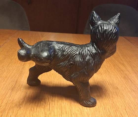 Arrêt de porte / serre-livres - Terrier écossais, Objets déco, Fonte, Noir (photo 3 sur 5)