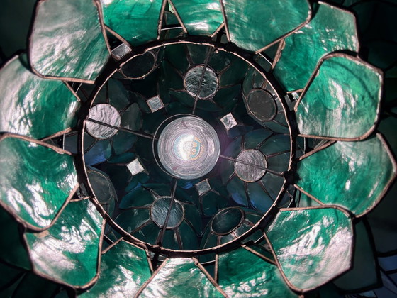 Image 1 of 1x ceiling lamp Lotus 1960 Rausch Leuchten lamp