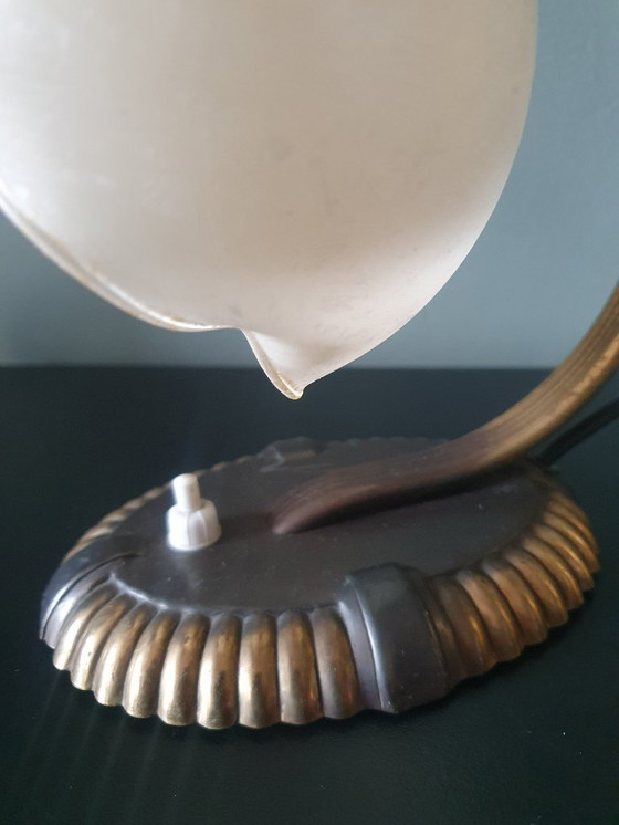 Image 1 of Art Deco table lamp - boudoir table lamp
