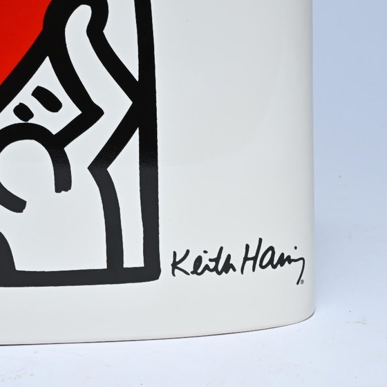 Image 1 of Keith Haring Porseleinen Vaas