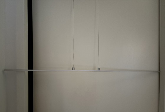 Lampada a sospensione LED stretta – Lumidora, Lampade a sospensione, Metal, Plastic (photo 3 of 14)