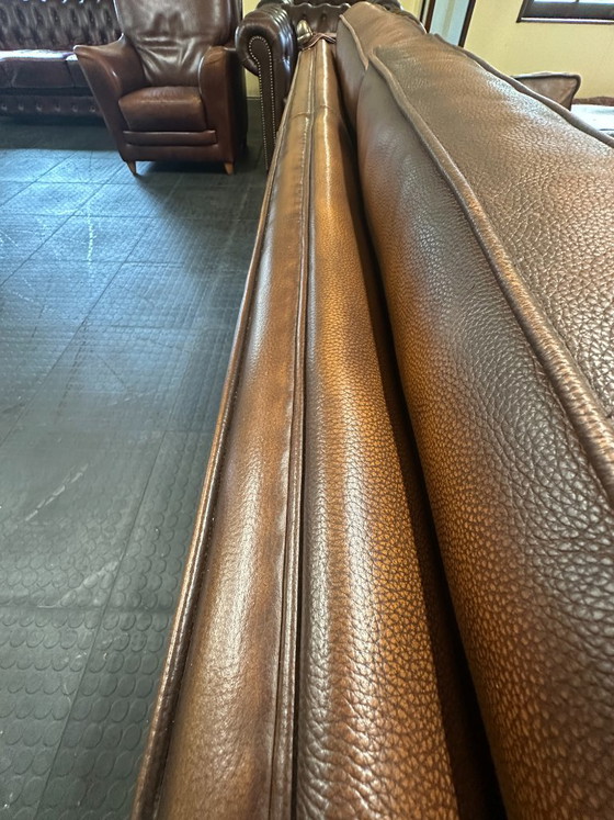 Sofa „Castle“ von Muylaart. 2,5-Sitzer – 2 Sitzer Sofas, Leather (photo 9 of 12)