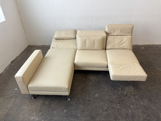 Brühl Moule Designer Sofa Couch Leather – Seating area (photo 8 of 13)