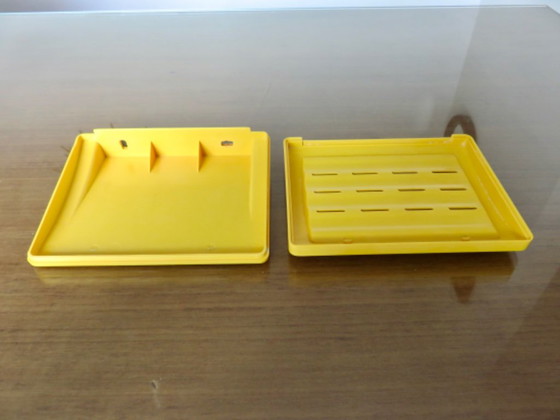 Juego de baño Gedy Design G. Tonetti, toallero y jabonera, 1970 – Objetos decorativos, Plastic (photo 13 of 15)