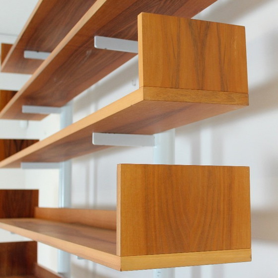 Image 1 of libreria modello 795 di carlo scarpa per bernini, italia, 1980