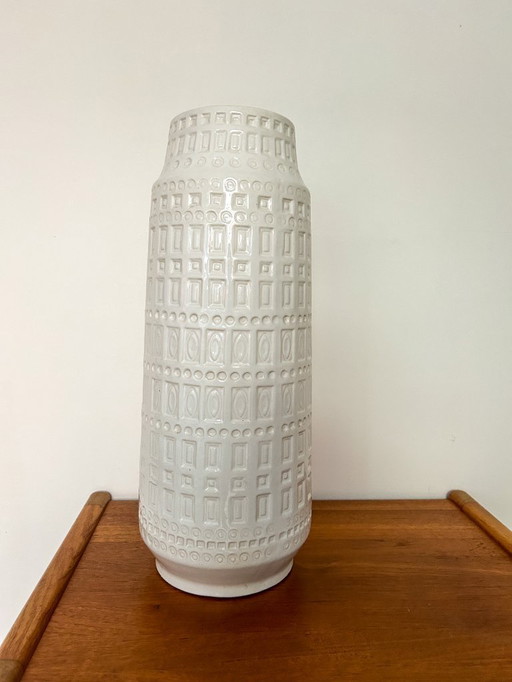 XL vintage west germany vaas wit