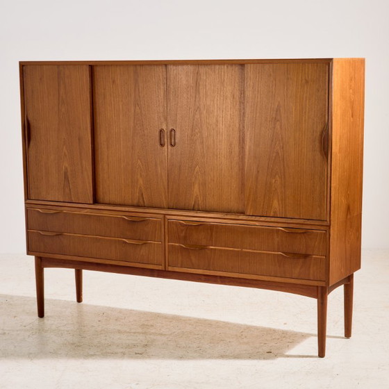 Image 1 of Credenza alta in teak MK11153