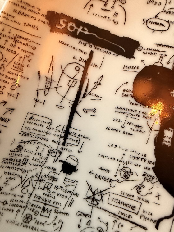 Image 1 of Jean-Michel Basquiat „Rückkehr der zentralen Figur“ 1983 Artestar