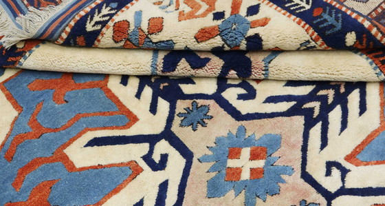 Image 1 of Shirvan caucasien russe antique Plus de 60 ans - Kilim - 203 cm - 200 cm - Très fin