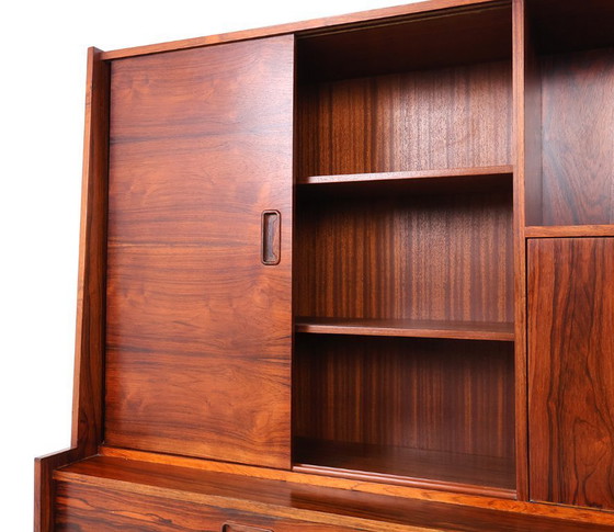 Image 1 of Vintage Dutch design buffet cabinet with asymmetrical layout, 1960s