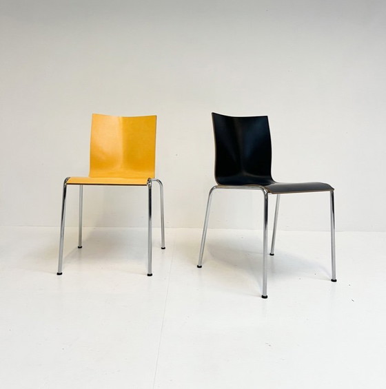 Image 1 of Set van twee Chairik stoelen van Erik Magnussen, 1990's