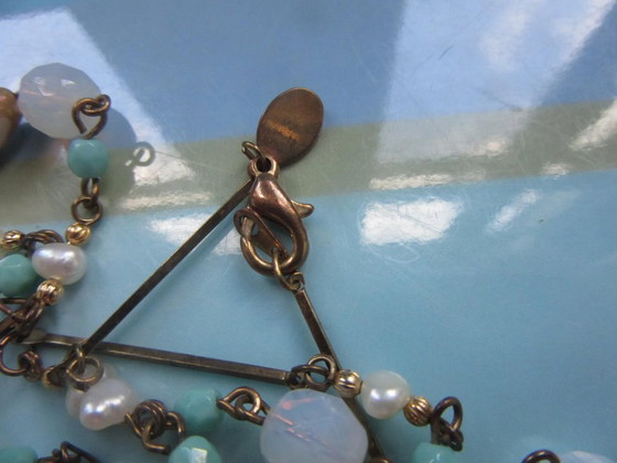 Collana lunga di perle Flapper retro vintage con targhetta metallica Express – Oggetti decorativi, Vetro (photo 7 of 10)