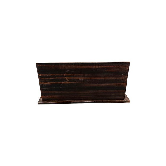Porte-lettres français Art Déco aspect palissandre, Années 20/30 – Objets déco, Wood (photo 5 of 5)