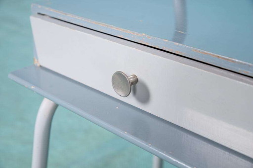 Set Vintage nightstands Auping 50s retro bedside tables