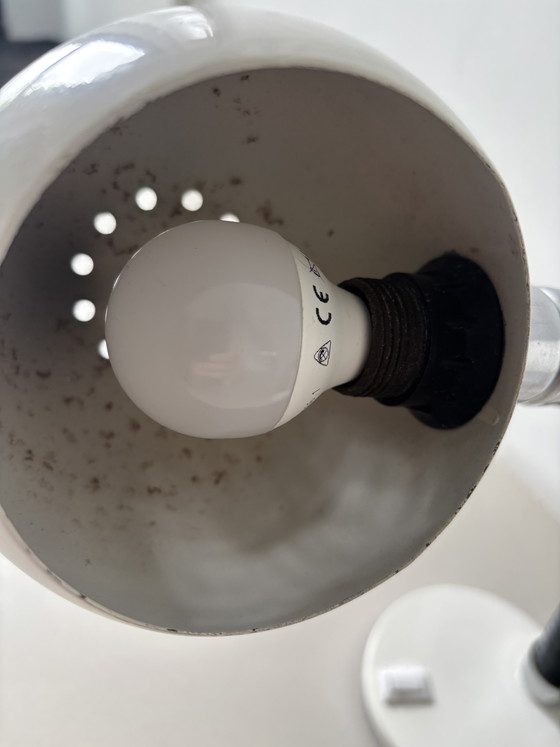 Image 1 of 2 space age “eyeball” table lamps by Goffredo Regina, Italian design