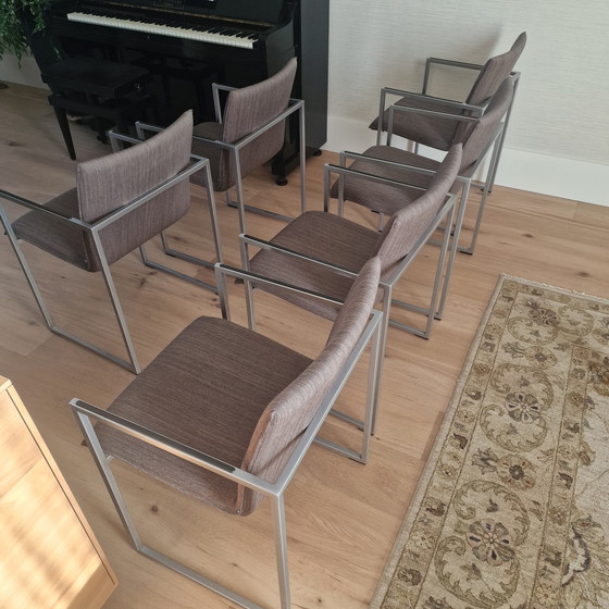 Image 1 of 6 arco frame eetkamer stoelen