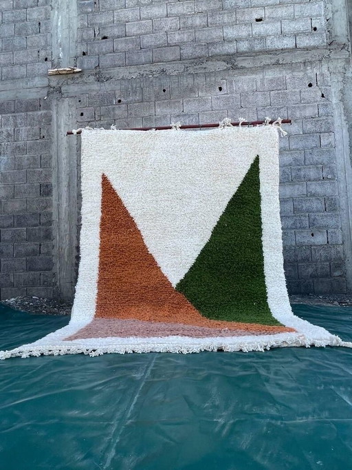 Tapis berbère fait main traditionnelle 150x250 cm