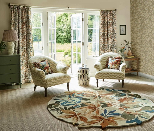 Tappeto rotondo Brink en Campman Robins Wood