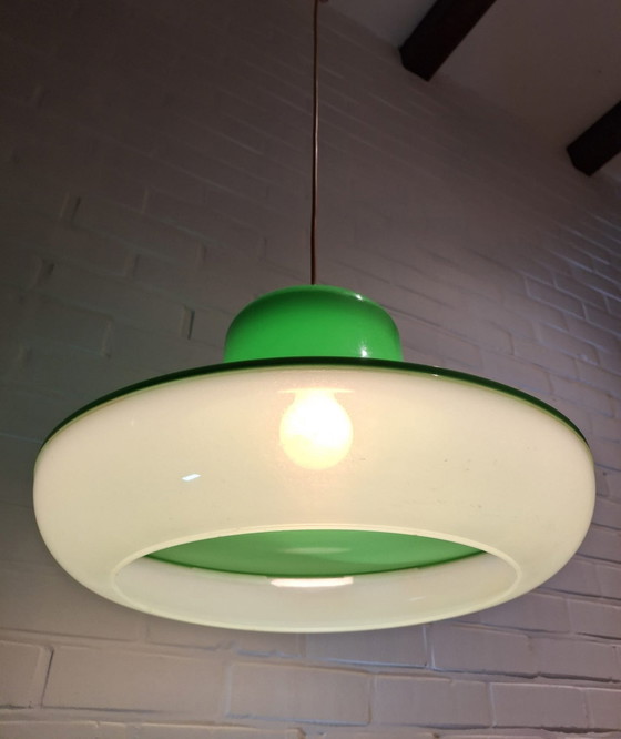 Image 1 of Lampada vintage in stile pop-art spaziale Massive, Belgio