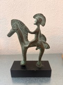 Guerriero etrusco in bronzo italiano