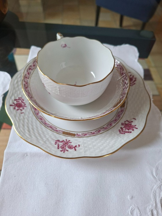 Image 1 of Herend Porzellan Teegedeck