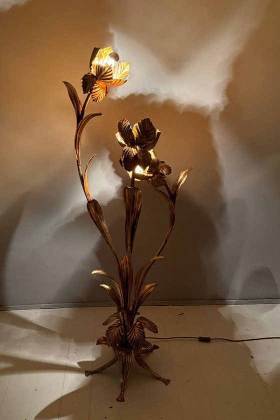 Image 1 of Floor lamp by Hans Kögl, Hollywood Regency, 1970s